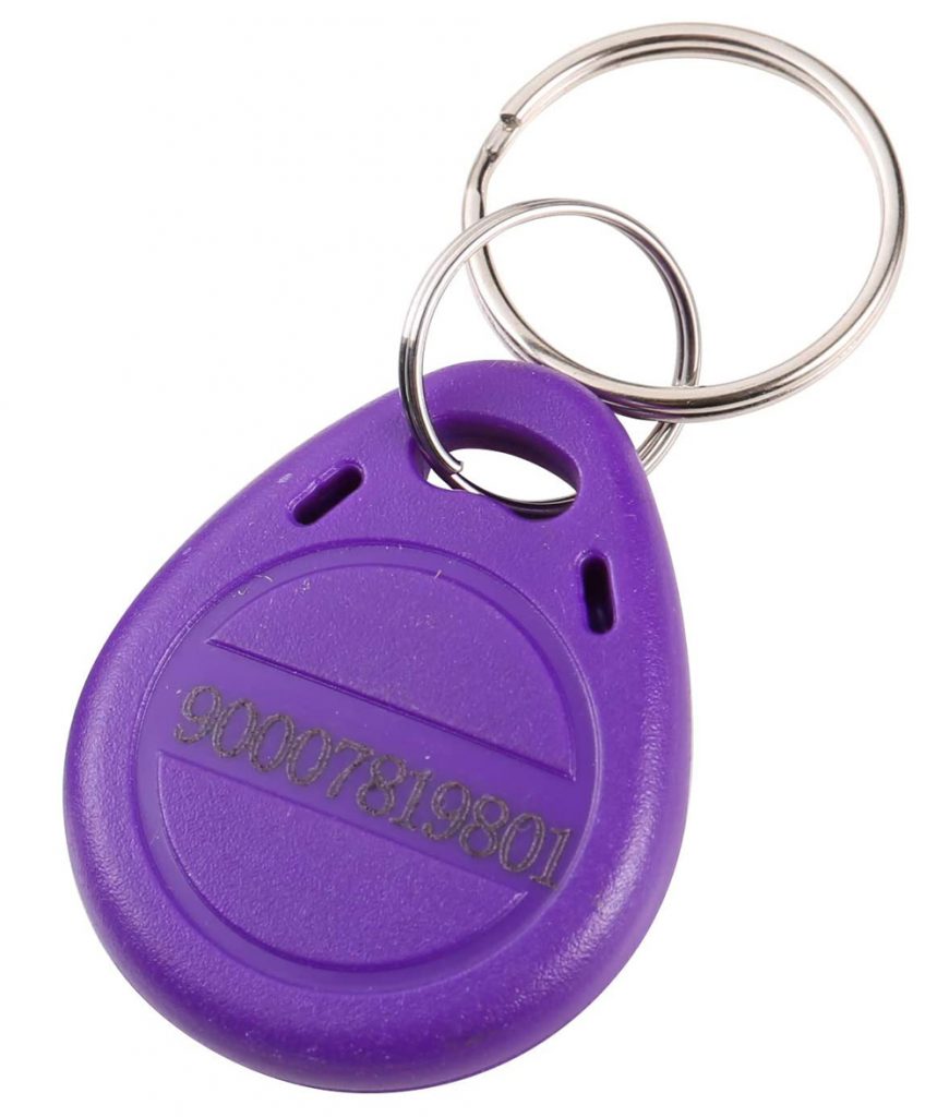 Khz Rfid Em Id Access Card Tag Token Key Chain Keyfob Read Only